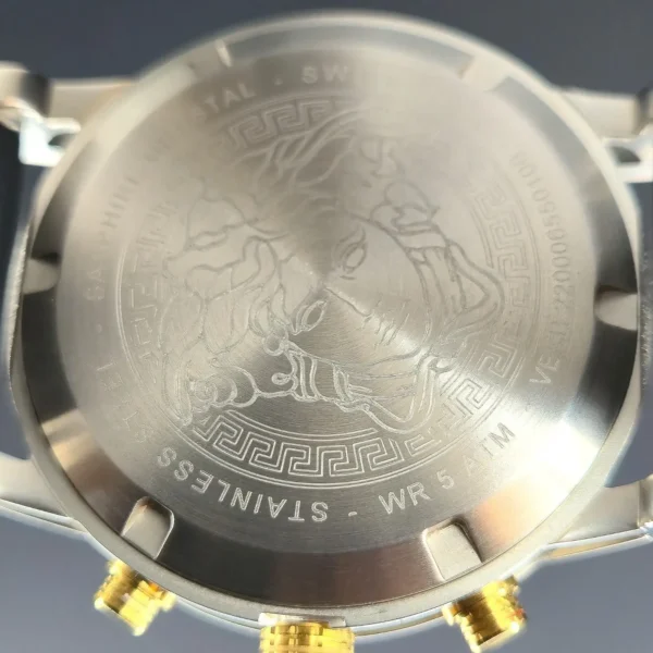 Versace Watch Back of Watch