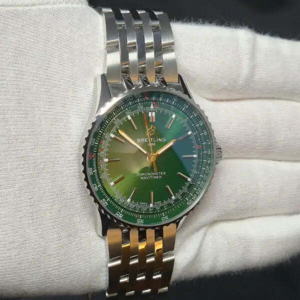 Breitling Navitimer 41 Green Luxury Watch