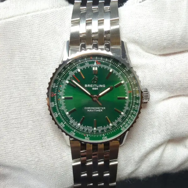 Breitling Navitimer 41 Green Luxury Watch