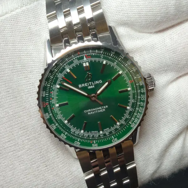 Breitling Navitimer 41 Green Luxury Watch