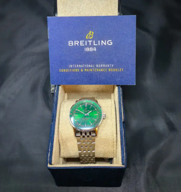 Breitling Navitimer 41 Green Luxury Watch