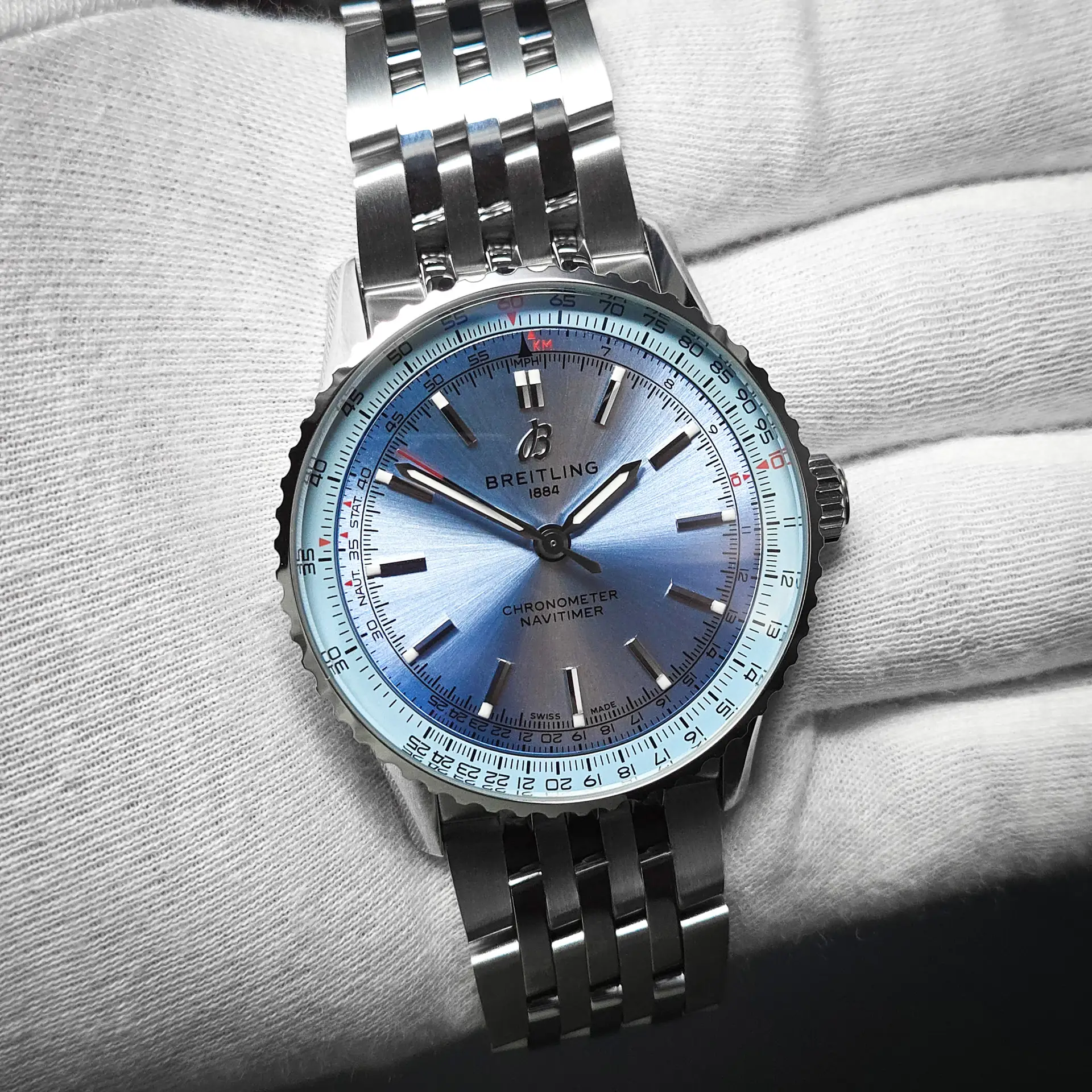 BREITLING Navitimer Auto 41mm Blue Men's Watch A17329171C1A1