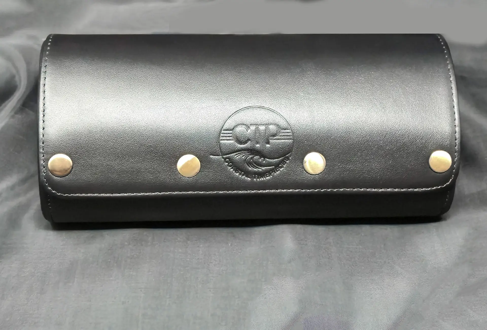 Premium Leather Three Watch Roll by Coastal Timepieces