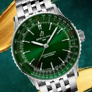 Breitling Navitimer 41 Green Luxury Watch