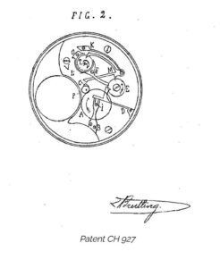 Breitling Watch 927 Patent