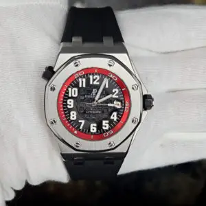 Audemars Piguet Royal Special Editions Oak Offshore Diver 42 mm Chrono “Scuba Boutique Red” 15701ST