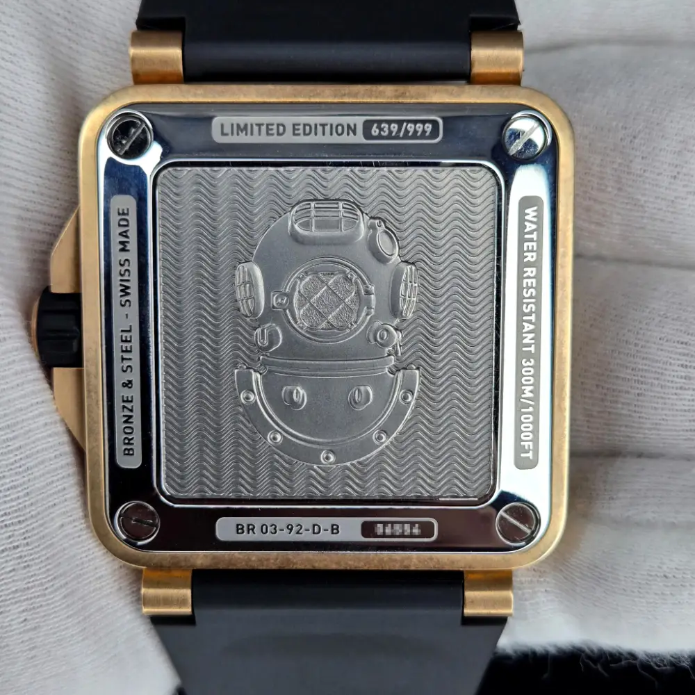 Bell & Ross BR03-92 Diver Black & Abyss Green Bronze 42mm BR0392-D-LT-BR/SRB