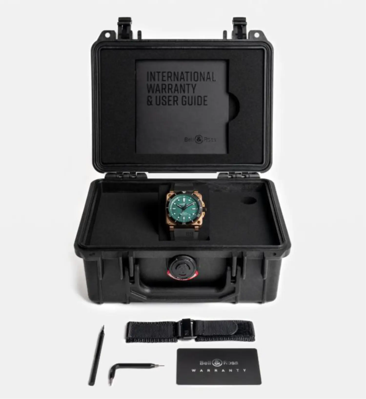 Bell & Ross BR03-92 Diver Black & Abyss Green Bronze 42mm BR0392-D-LT-BR/SRB